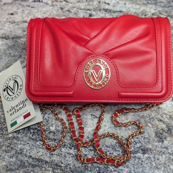 Valentino Orlandi Handbags - Valentino Orlandi Red crossbody